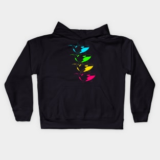 Orca rainbow Kids Hoodie